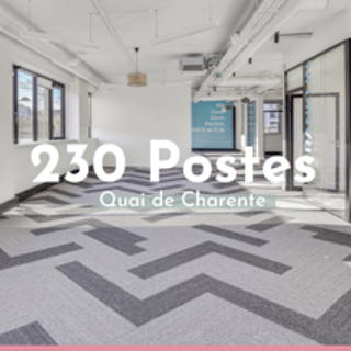 Bureau privé 2 326 m² 230 postes Coworking Quai de la Charente Paris 75019 - photo 1